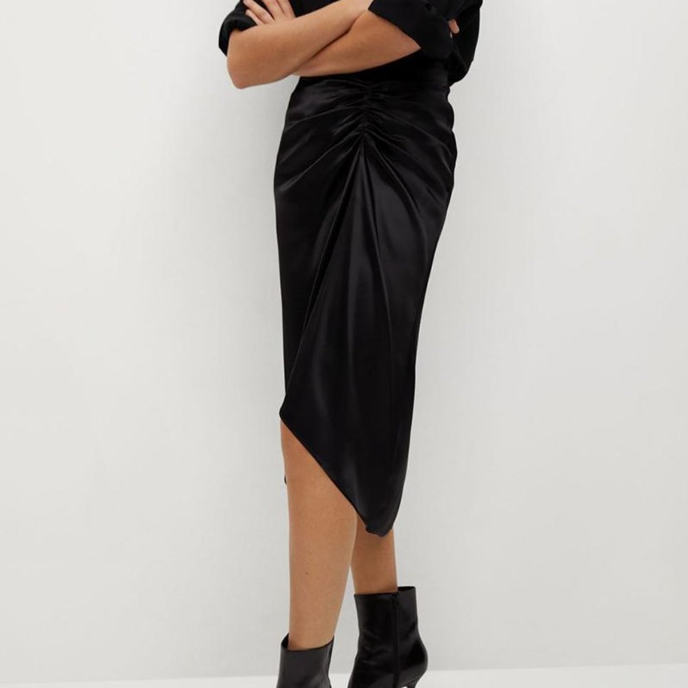 Mango Cecil 100% Viscose Skirt